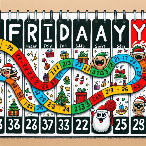 how many more fridays until christmas