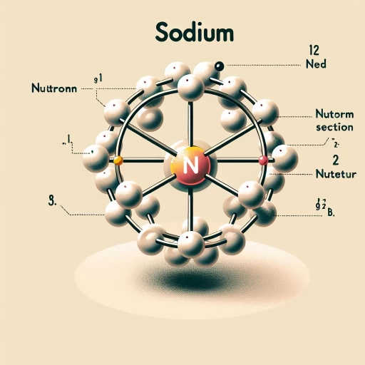 how many neutrons does sodium have