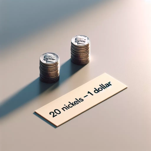 how many nickels make a dollar
