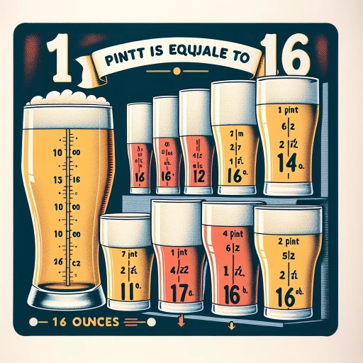 how many ounces are in a pint