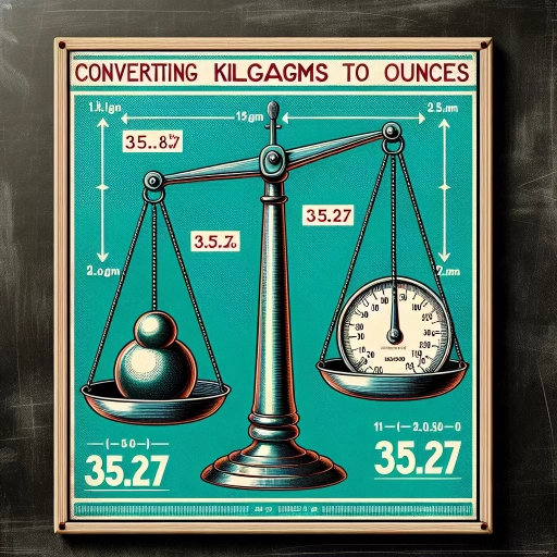 how many ounces in 1 kg
