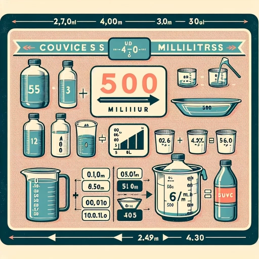 how many ounces in 500 ml