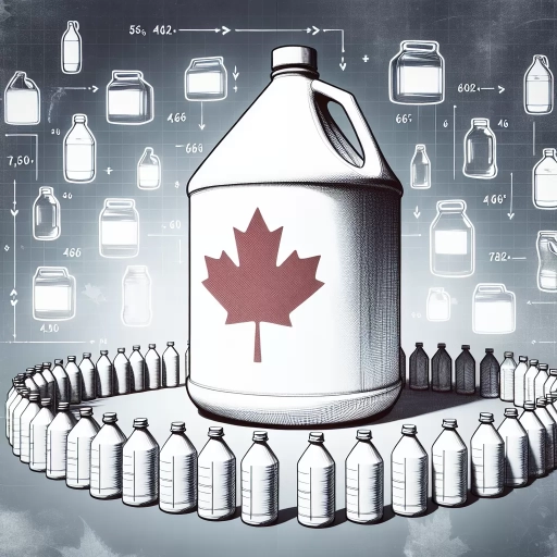 how many ounces in a gallon canada