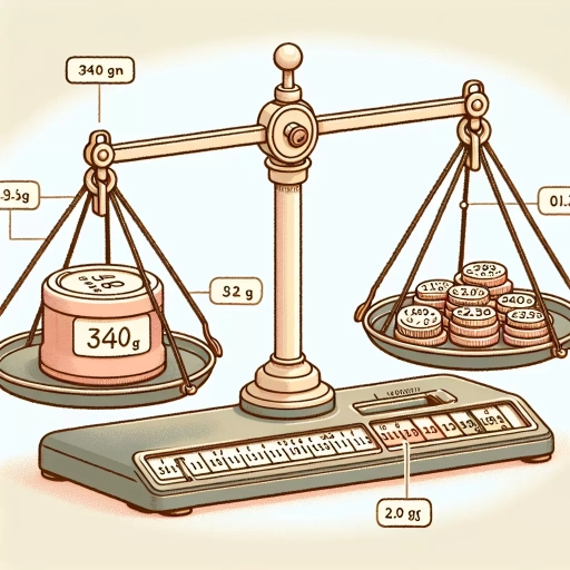 how many ounces is 340 g