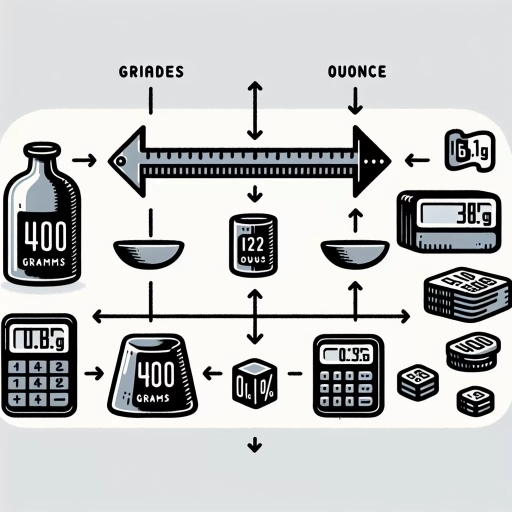 how many ounces is 400 g