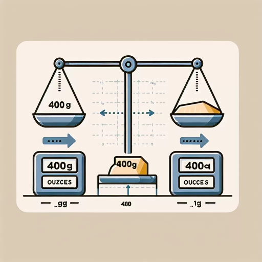 how many ounces is 400 grams