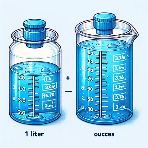 how many ounces is a litre