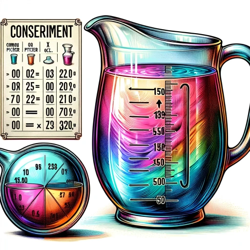 how many oz in a pitcher