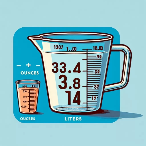 how many oz in litre