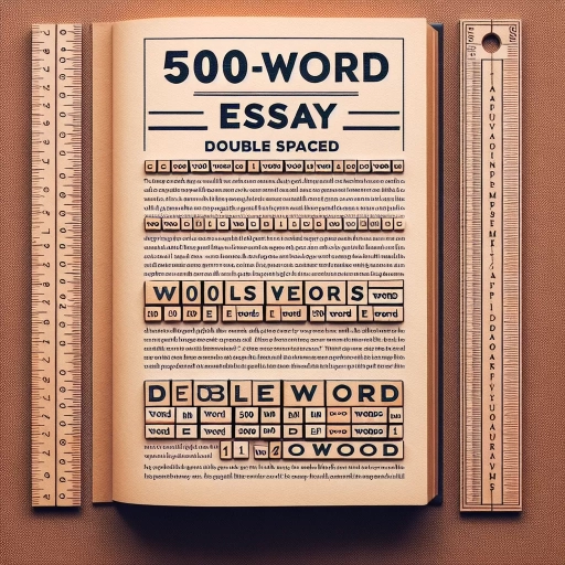 how many pages is 500 words double spaced