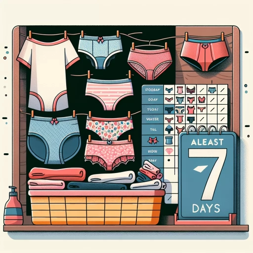 how many pairs of underwear should i own