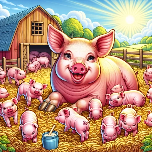 how many piglets in a litter