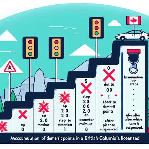 how many points to lose your license in bc