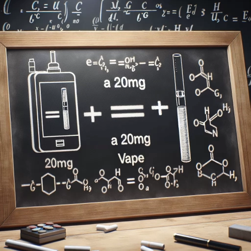 how many puffs of a 20mg vape is equal to a cigarette