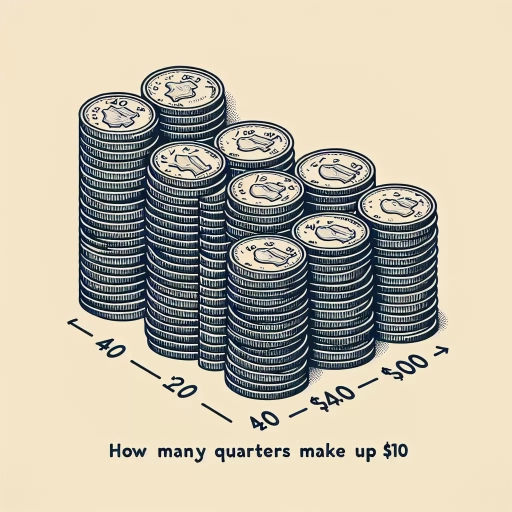 how many quarters make $10