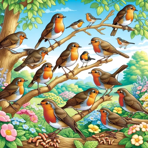 how many robins are there