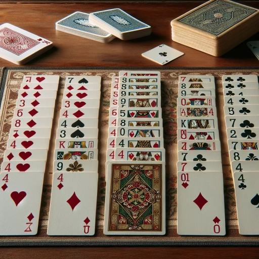 how many rows in solitaire