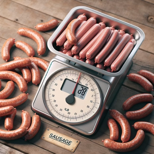how many sausages in a pound