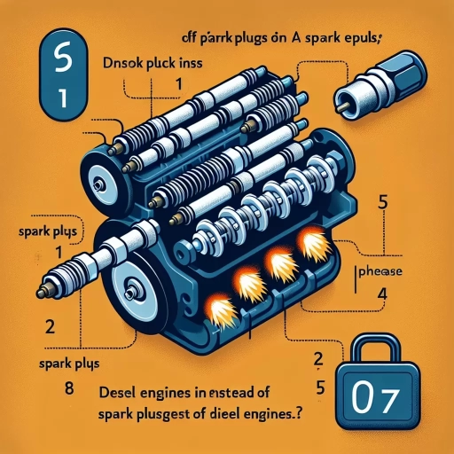 how many spark plugs are in a diesel