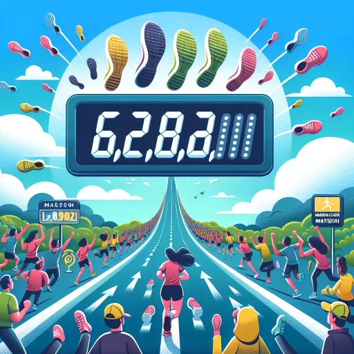 how many steps in a marathon