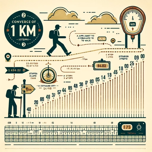 how many steps is a km