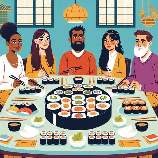 how many sushi rolls per person