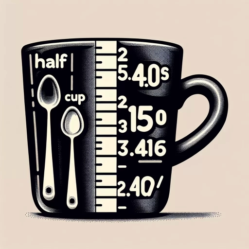 how many tablespoons in a half a cup