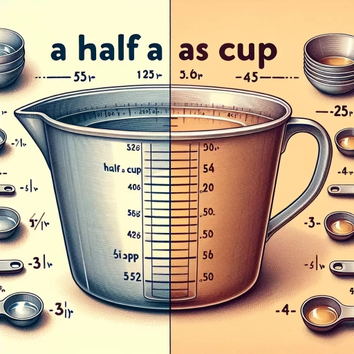 how many tablespoons in half a cup