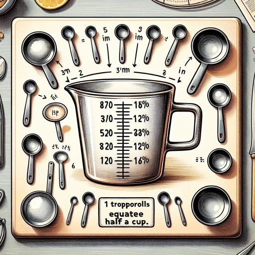how many tablespoons is half a cup