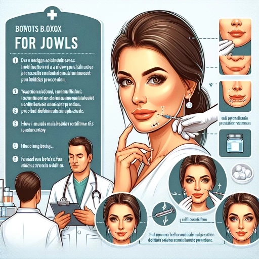 how many units of botox for jowls