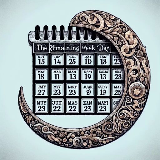 how many weeks are left in the year