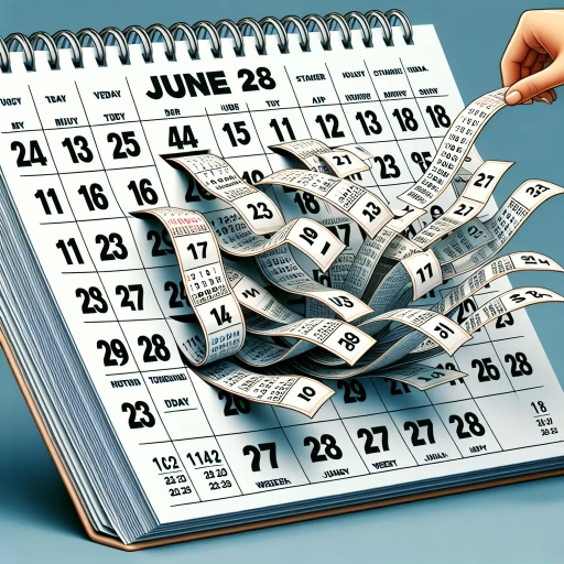 how many weeks until june 28