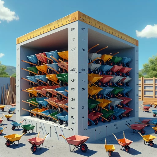 how many wheelbarrows in a cubic yard