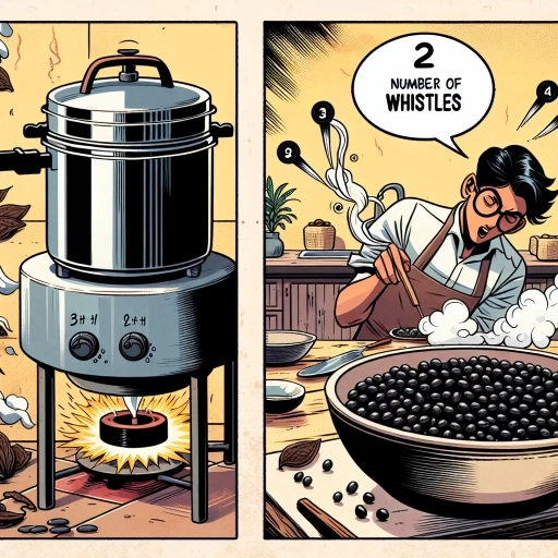 how many whistles for black chana