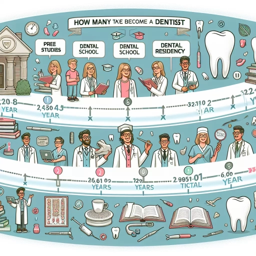 how many years does it take to become a dentist