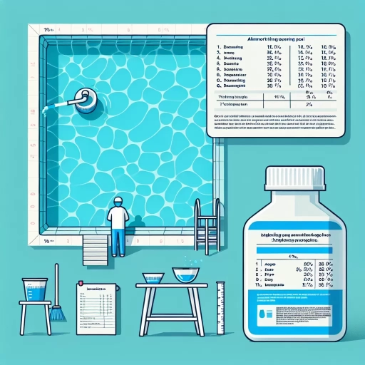 how much algaecide to put in pool