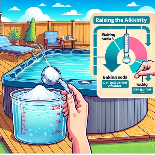 how much baking soda to raise alkalinity in hot tub