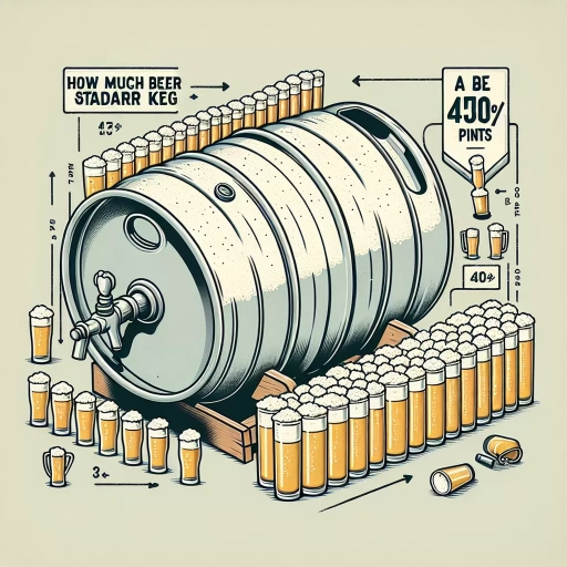 how much beer is in a keg