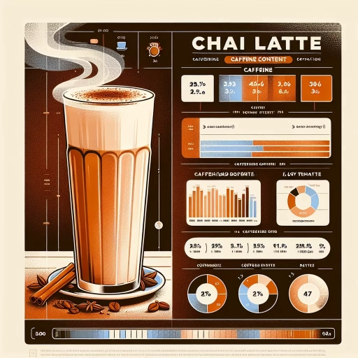 how much caffeine in chai latte