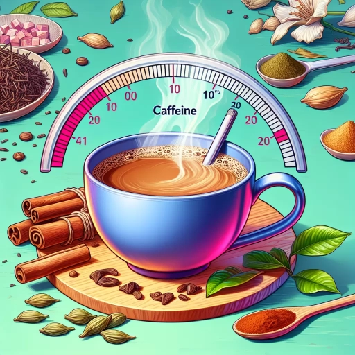 how much caffeine in chai tea