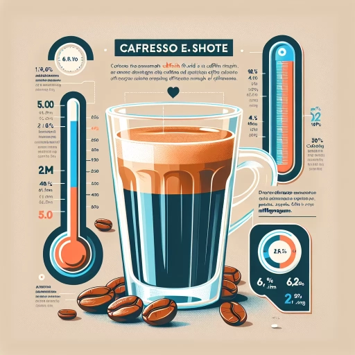 how much caffeine in espresso shot