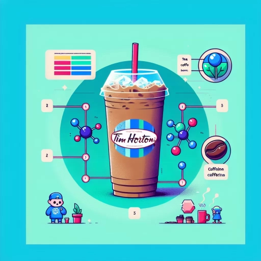 how much caffeine in tim hortons iced capp