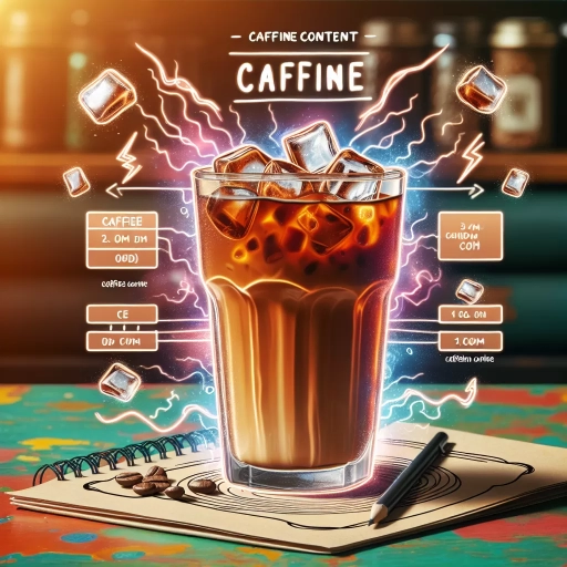 how much caffeine is in a medium iced capp