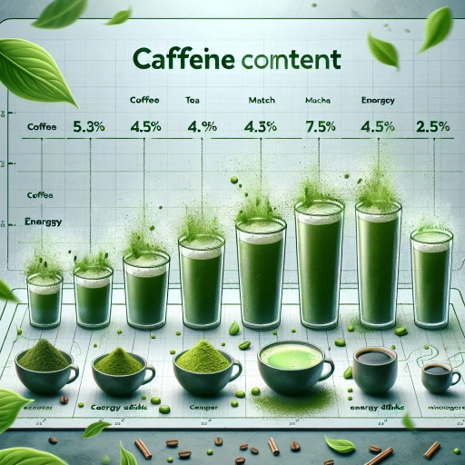 how much caffeine is in matcha
