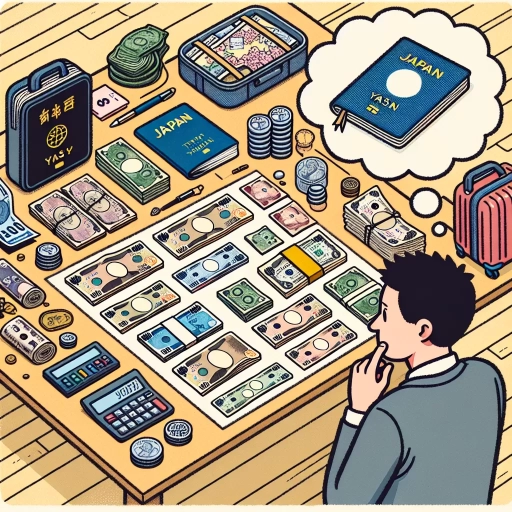 how much cash to bring to japan
