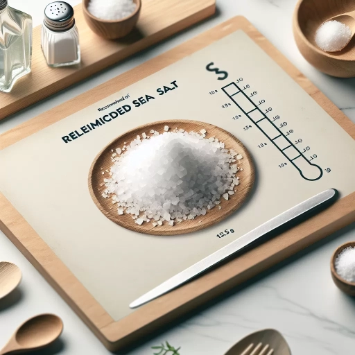 how much celtic sea salt per day