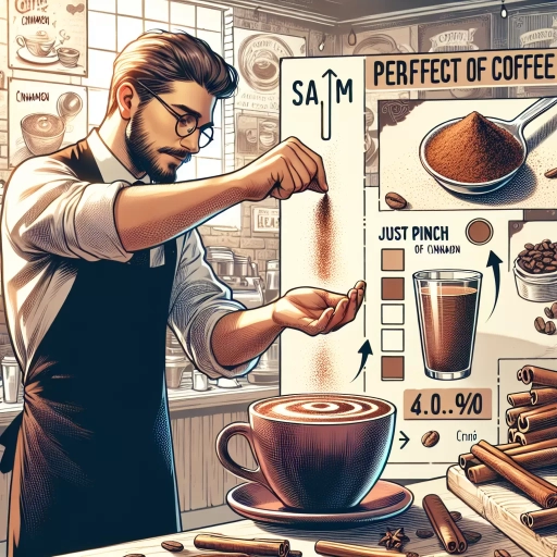how much cinnamon to add to coffee