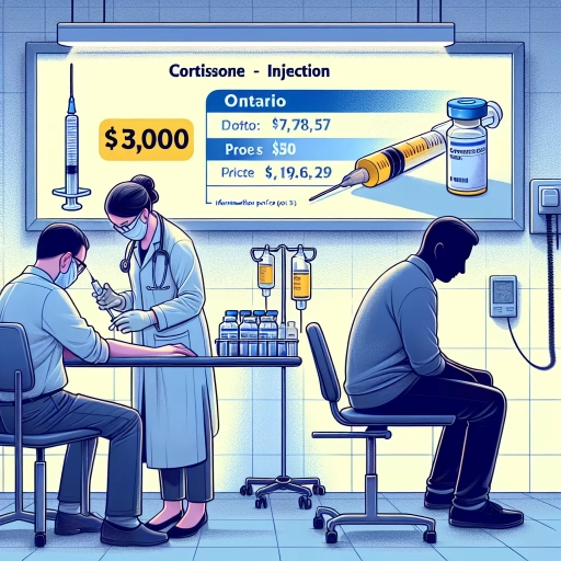 how much do cortisone injections cost in ontario