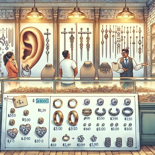 how much do ear piercings cost