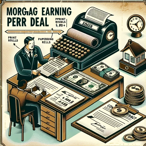 how much do mortgage brokers make per deal